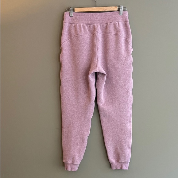 Lululemon Scuba High-Rise Jogger 7/8 Length Heathered Pink Taupe size 6 - Picture 8 of 9